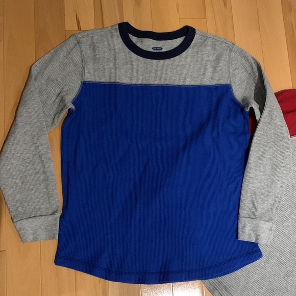 2 EUC Thermal-Knit Long Sleeve T-shirts - size L (10/12) - Picture 10 of 16